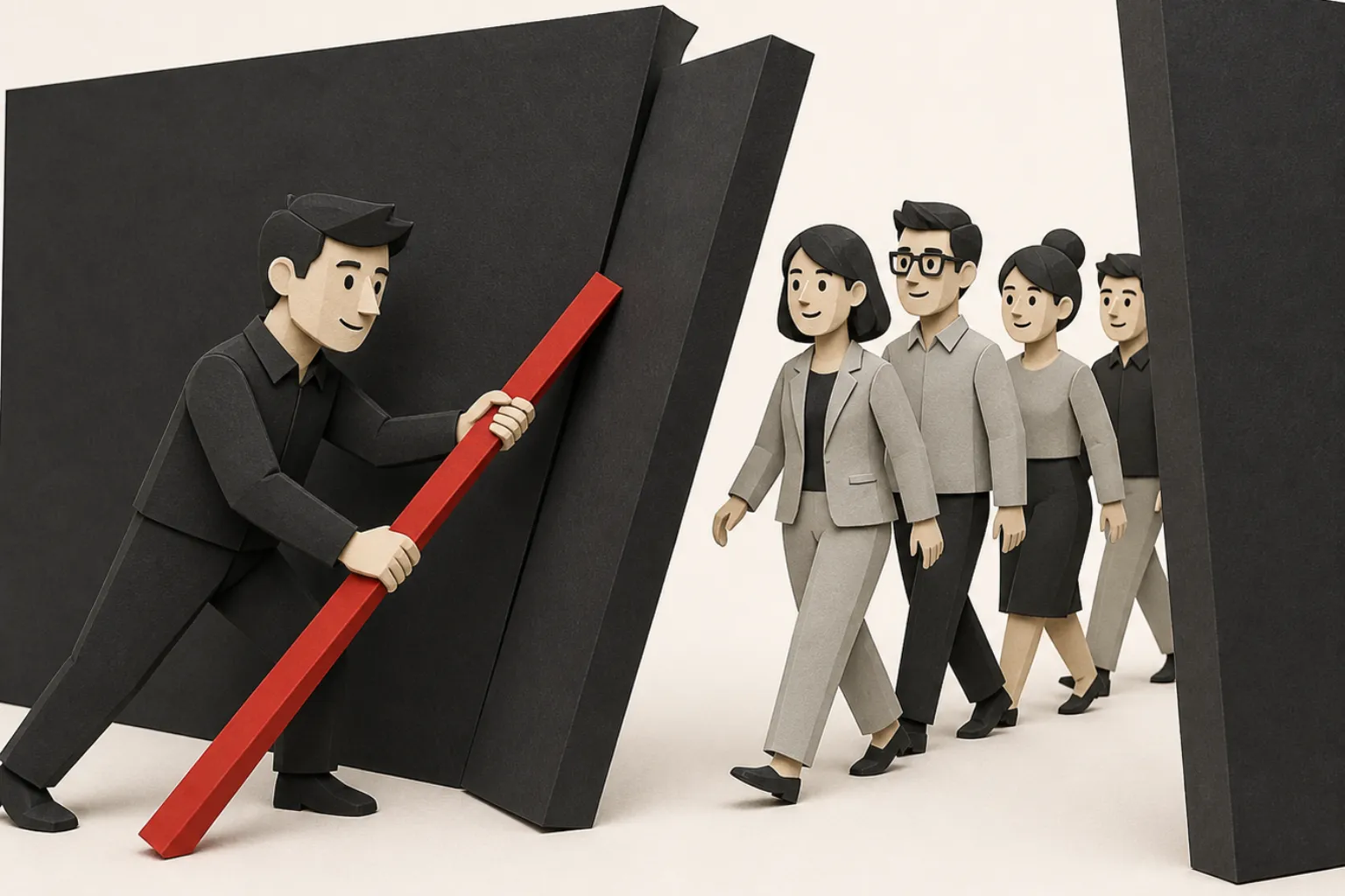 Editorial illustration about engineering judgement, ownership and seniority